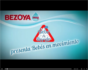Taller "Bebés en Movimiento" impartido en la jornada "Estrechando el Vínculo" de Bebé a Bordo - Bezoya.